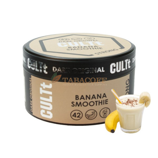 Тютюн для кальяну CULTt Strong DS42 Banana smoothie (Банановий смузі) 100 гр